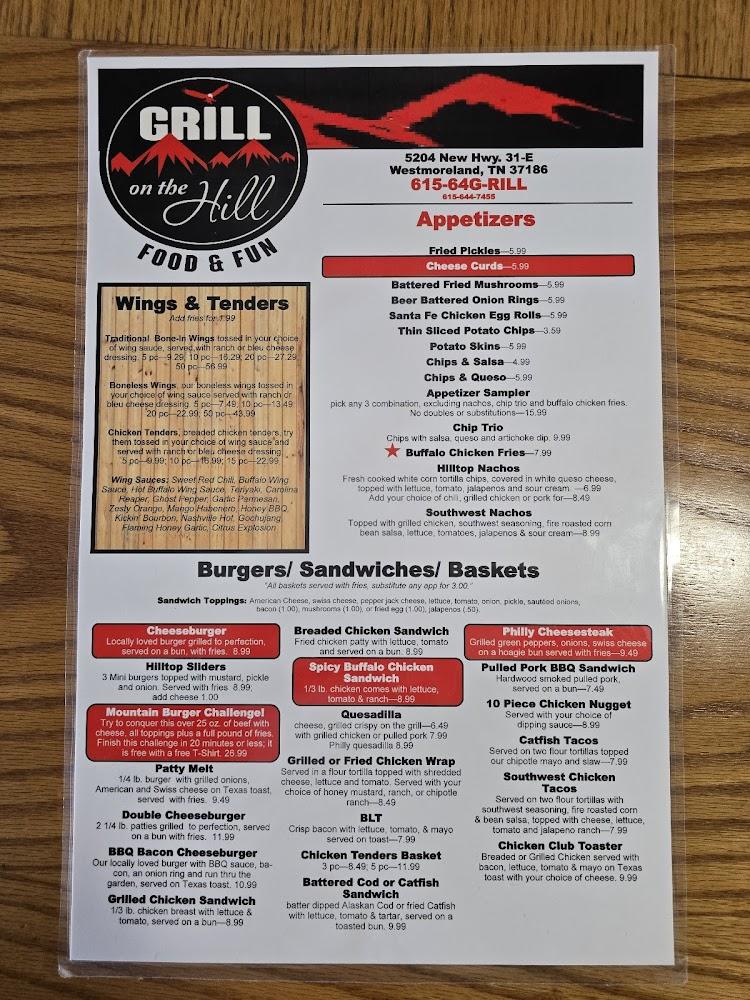 Grill on the Hill Dish 1